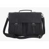 imageKomalC 16 Inch Leather briefcase Laptop Messenger Bags for Men and Women Best Office Satchel BagCharcoal Black