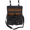 imageKomalC 16 Inch Leather briefcase Laptop Messenger Bags for Men and Women Best Office Satchel BagCharcoal Black