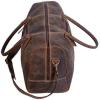 imageKomalC 24 Inch Leather Duffel Bags for Men and Women Travel Overnight Weekend Leather Bags Sports Gym Duffle for Men Brown Distressed TanBrown Distressed Tan