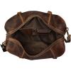 imageKomalC Duffel Bags for Men and Women Full Grain Leather Travel Overnight Weekend Bags Sports Gym Duffel 20 InchDark Tan
