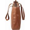 imageKomalC Leather Tote Bag for Women Purse Satchel Travel Bag Shopping Carry Messenger Multipurpose HandbagTan