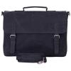 imageKomalC 16 Inch Leather briefcases Laptop Messenger Bags for Men and Women Best Office Satchel Bag