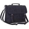 imageKomalC 16 Inch Leather briefcases Laptop Messenger Bags for Men and Women Best Office Satchel Bag