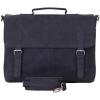 imageKomalC 16 Inch Leather briefcases Laptop Messenger Bags for Men and Women Best Office Satchel Bag