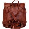 imageKomalC Leather Backpack Rucksack Travel Laptop Camping Bag for Men Women Tan